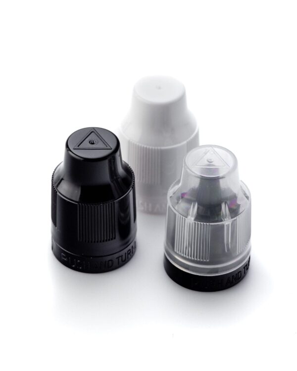 10ml Dropper Bottles PET Plastic with Childproof Caps