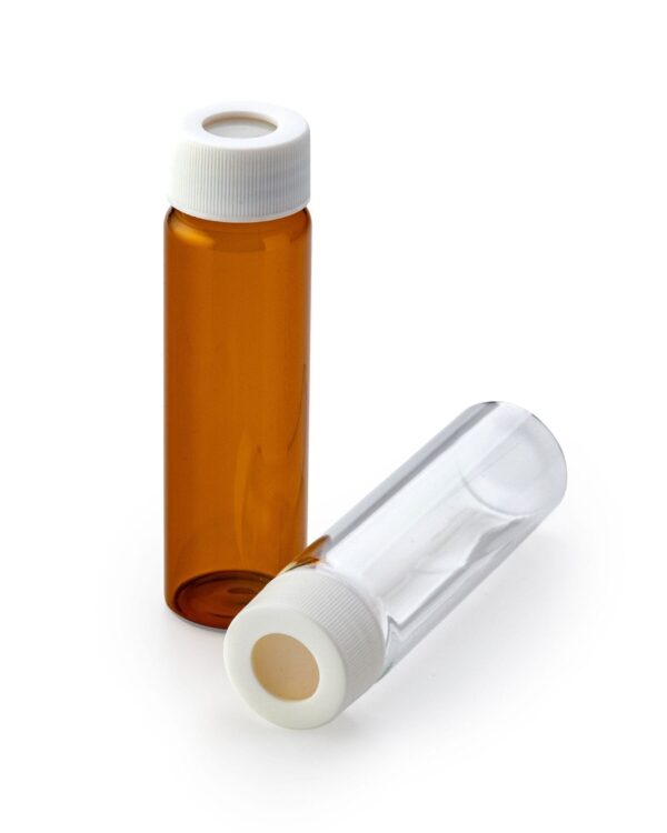 40ml EPA-Fläschchen - Klar/Bernstein
