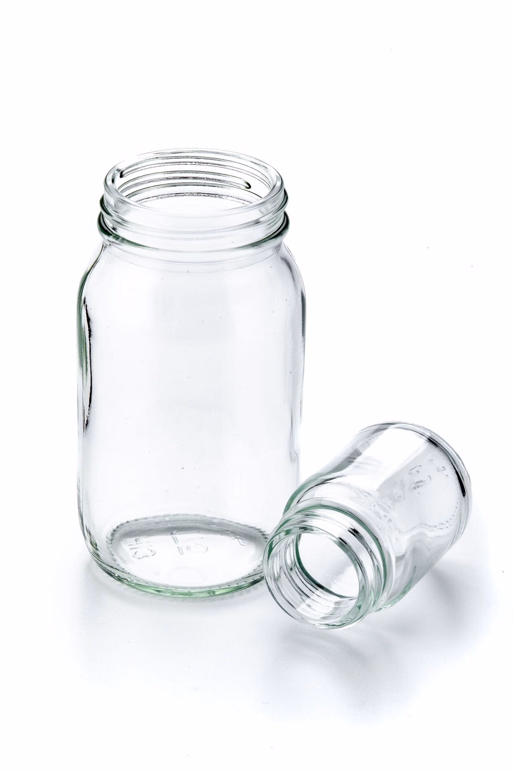 15ml-500ml Glass Powder Jars