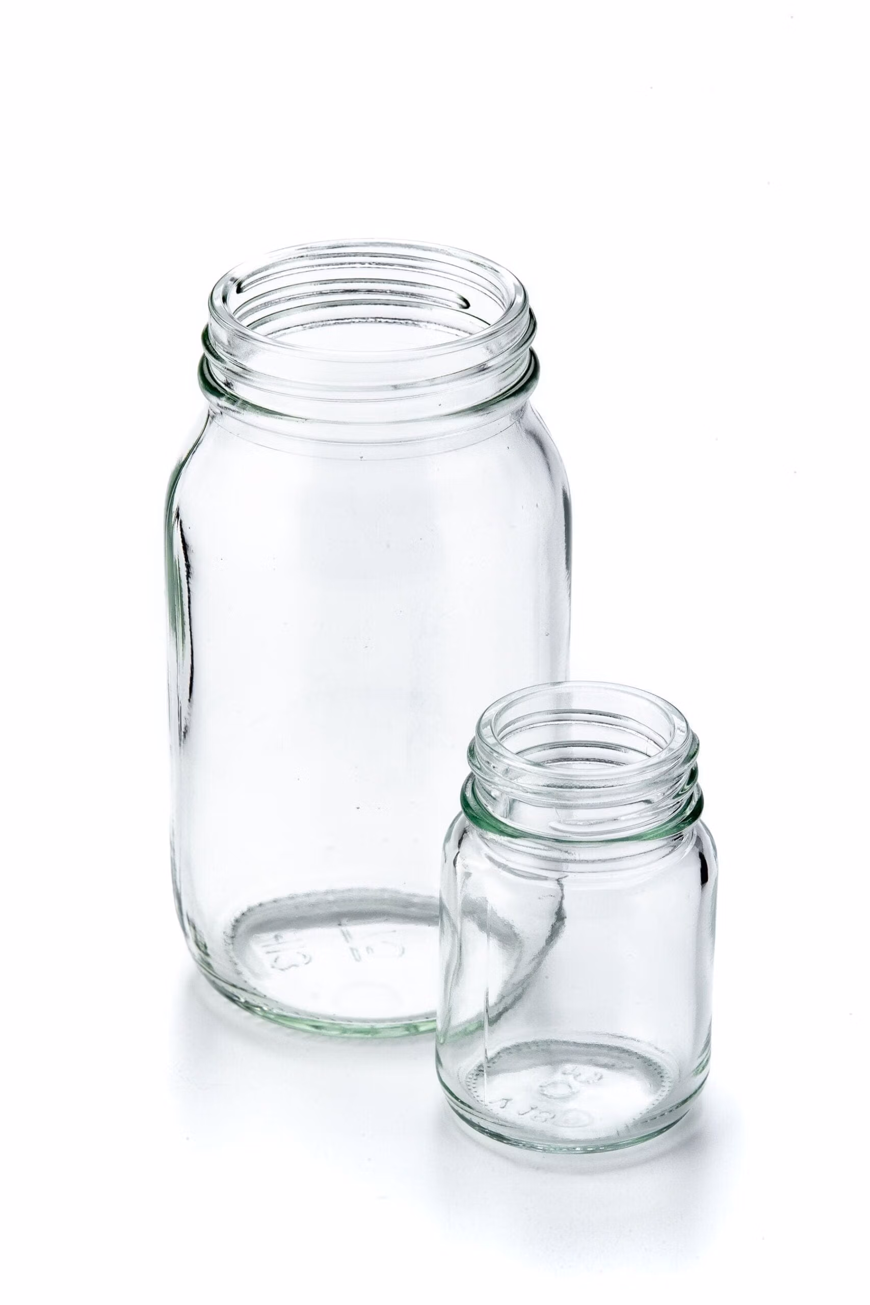 15ml-500ml Glass Powder Jars