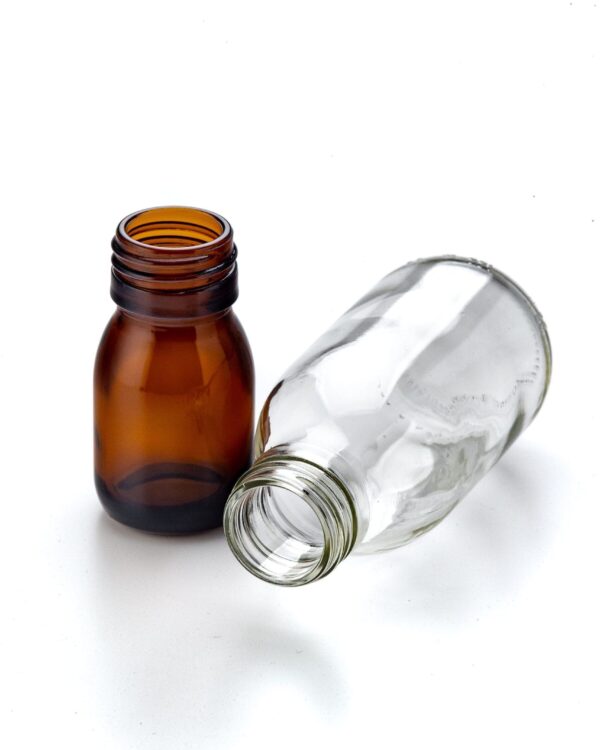30 ml - 1000 ml Glas-Sirupflaschen