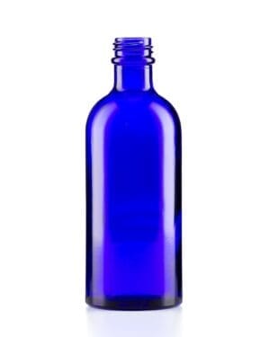 blaue-therapieglas-flasche