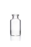 Clear injection vial