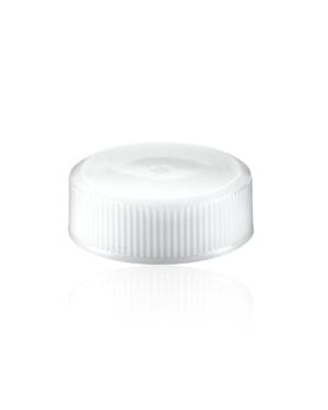 White polypropylene wadless closure