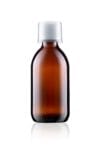 50ml-300ml Amber Glass Boston Round Bottles