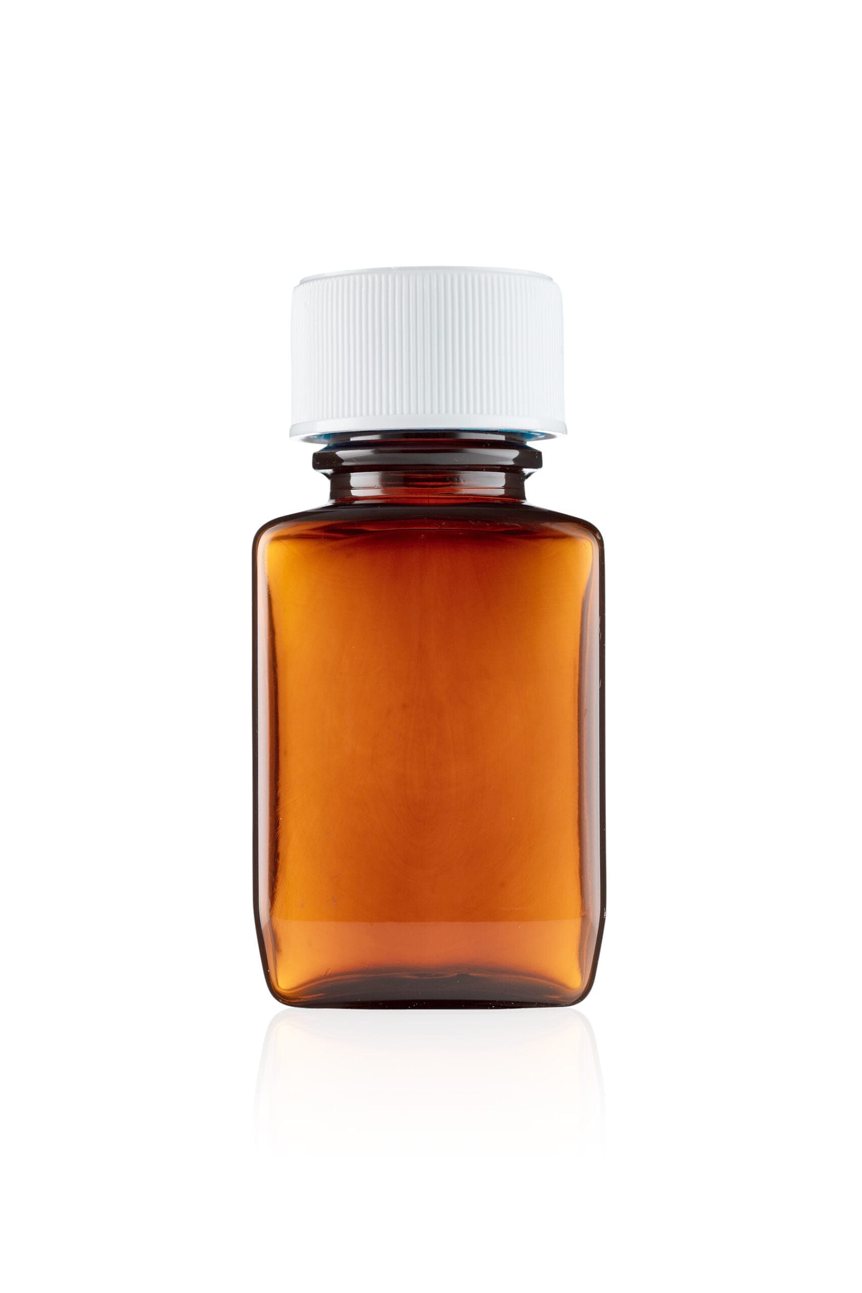 48ml CuboPac™ Amber Rectangular Tablet Bottles