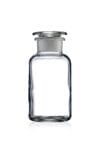 Flacon de réactif en verre transparent