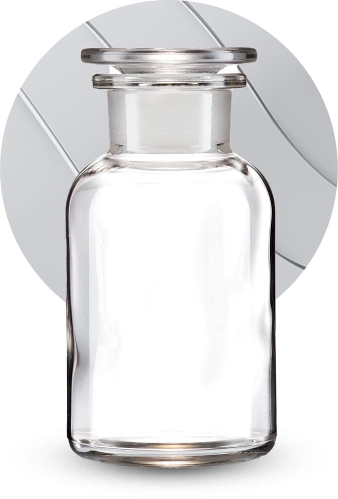 Transparent Reagent Bottle