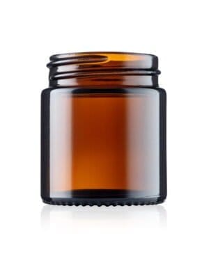 30ml Amber glass ointment jar