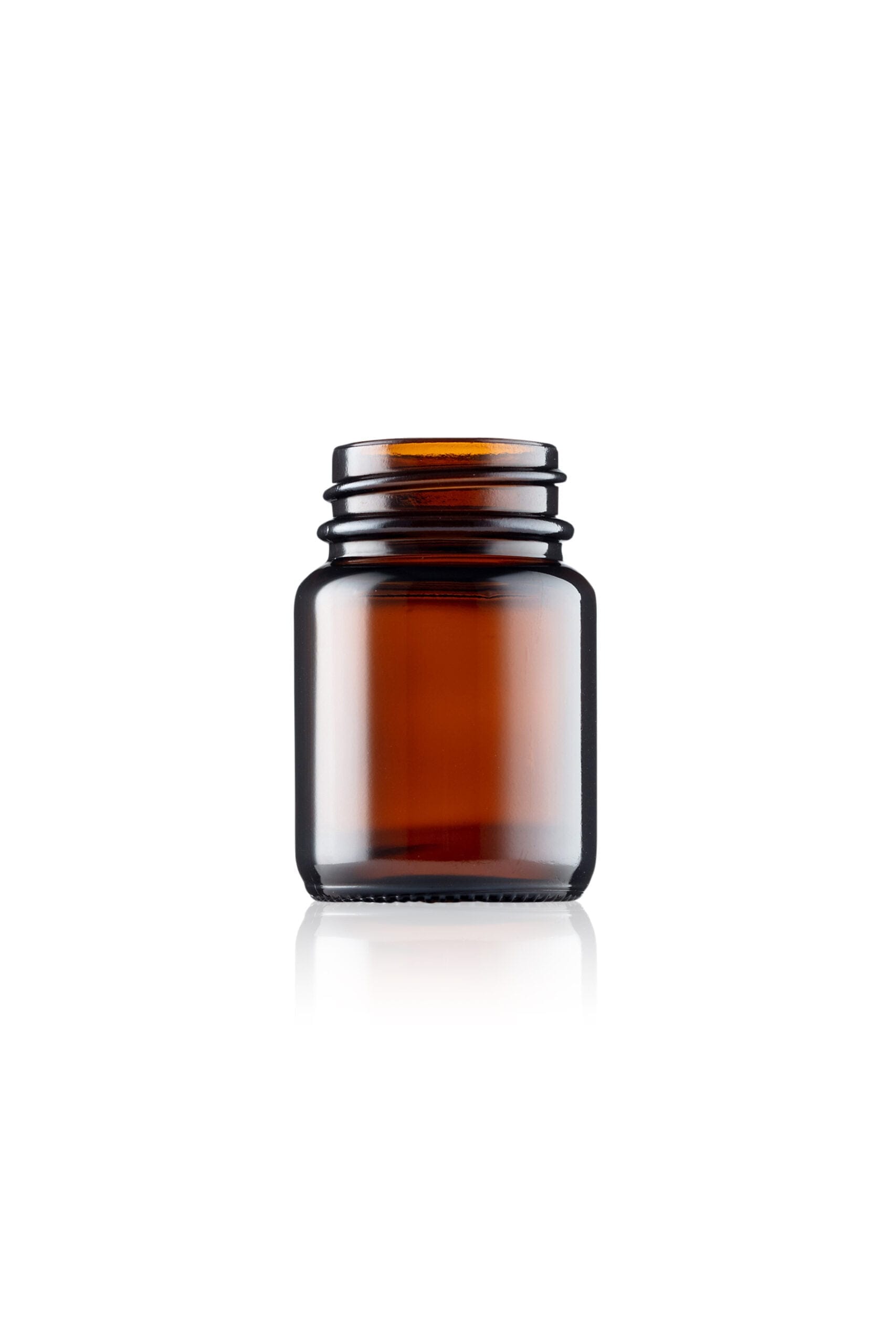 30ml Amber Glass Powder Jar