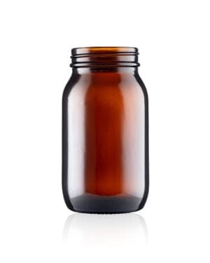175ml Amber Powder Jar