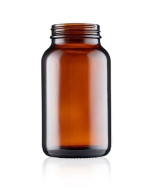250ml Amber Powder Jar