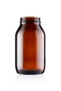 PJ3480500A-500ml-Amber-Powder-Jar 500ml Amber Powder Jar