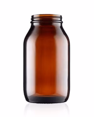 500ml Amber Powder Jar