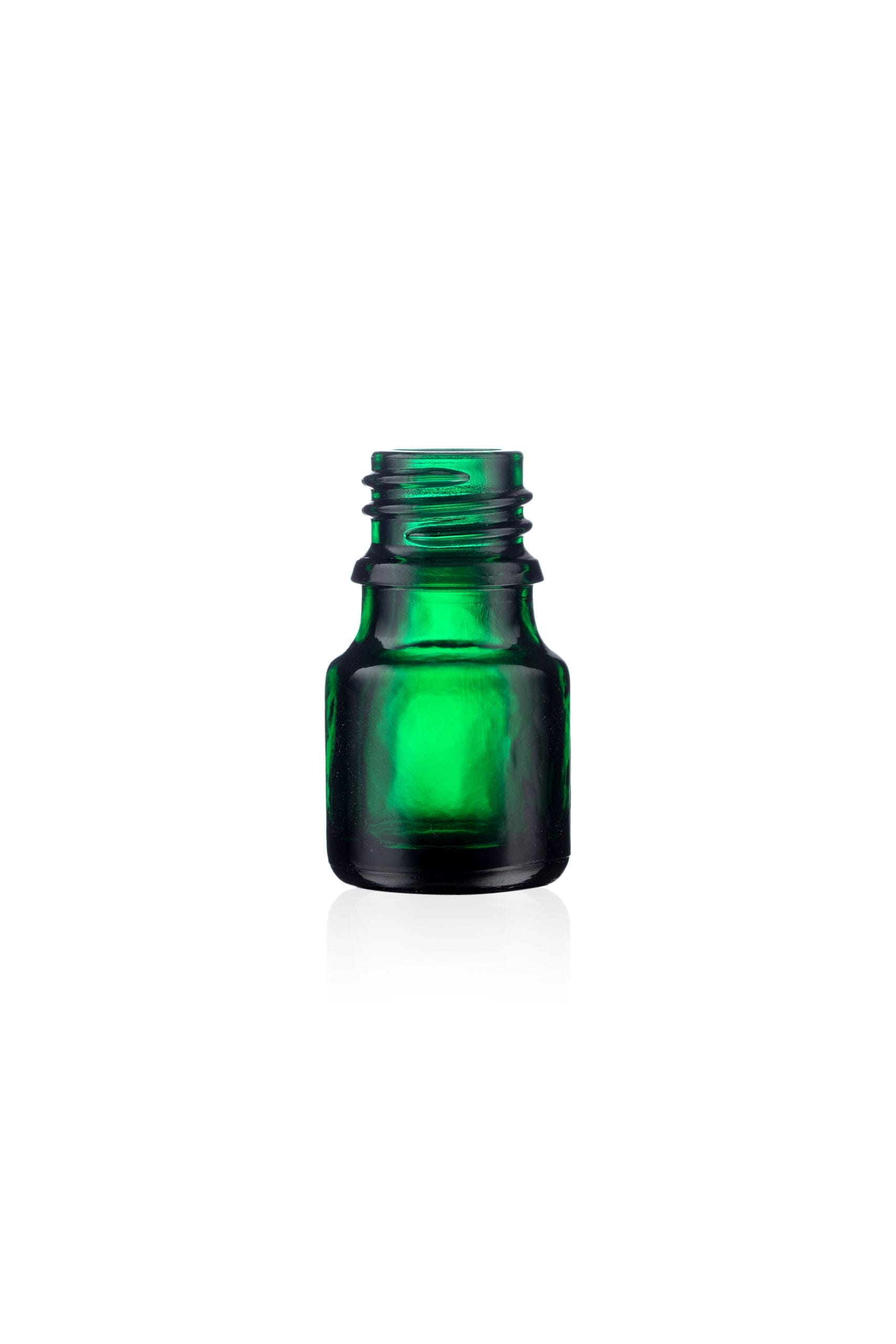 5ml Green Durham Glass Dropper Bottle
