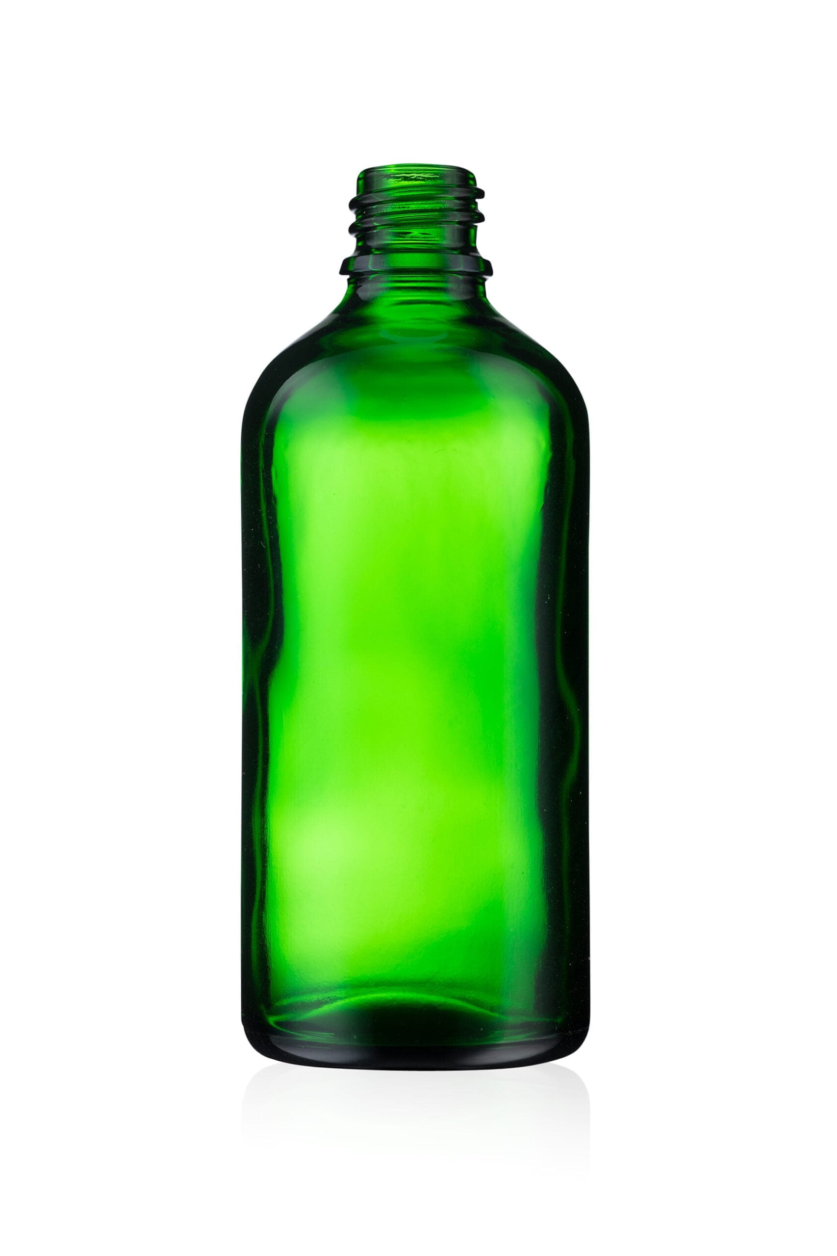 100ml Green Durham Glass Dropper Bottle