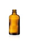 Flacon compte-gouttes en verre ambré (modèle Kingston) de 60 ml