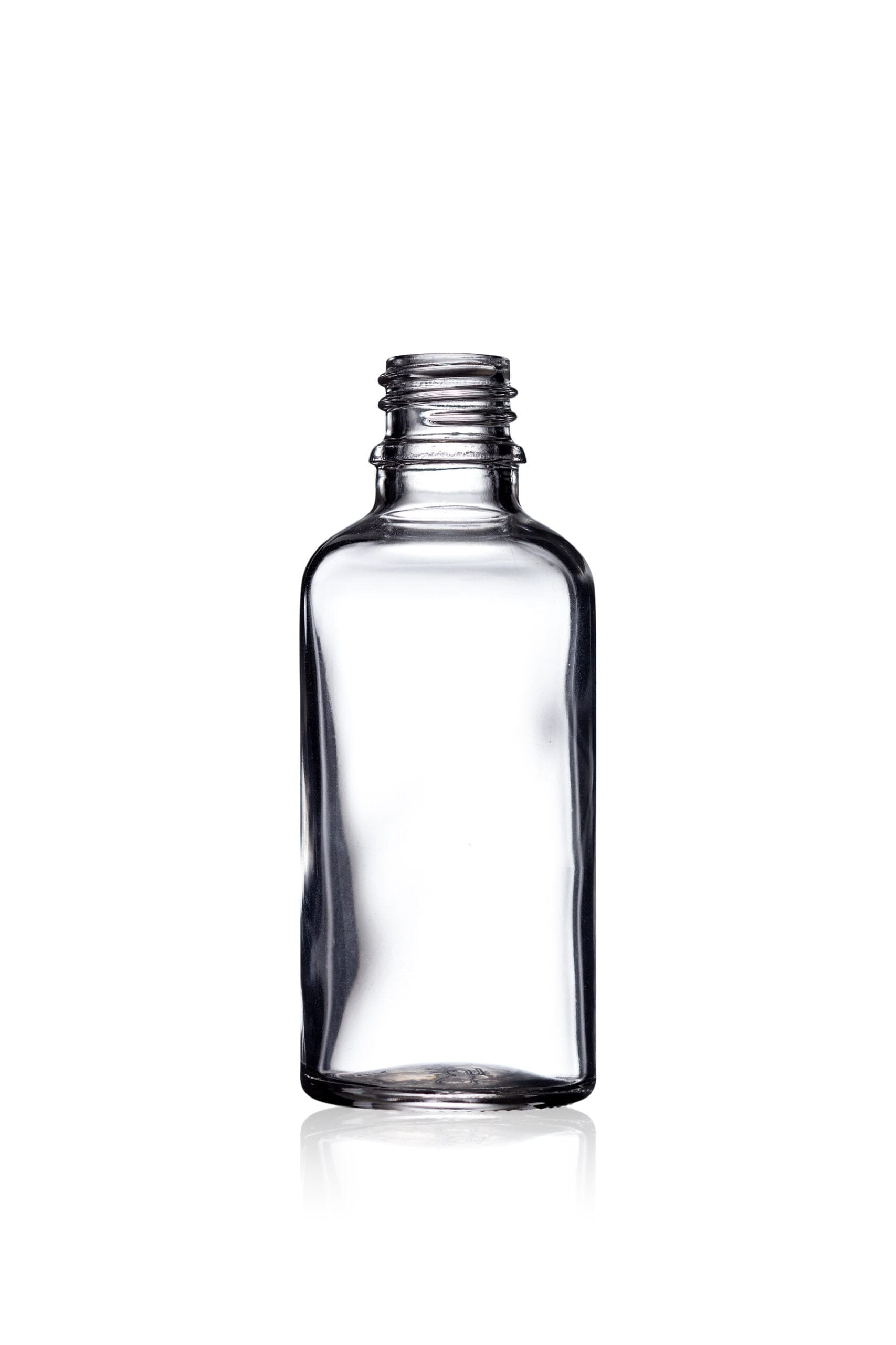 50ml Clear Glass Marlow Bottle
