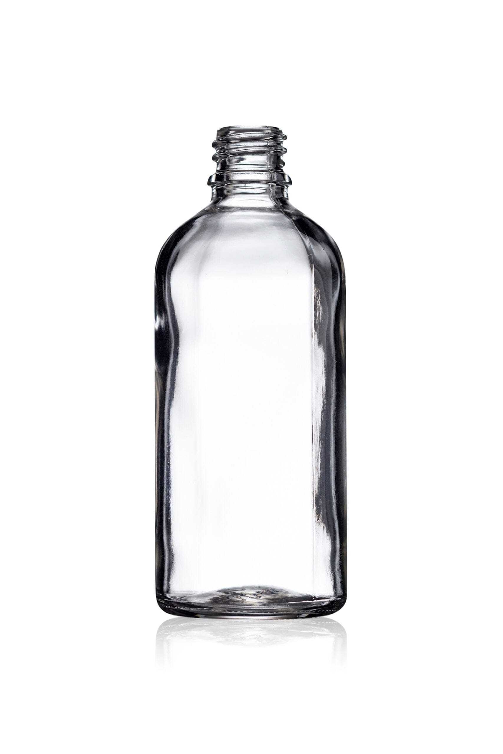 100ml Clear Glass Marlow Bottle