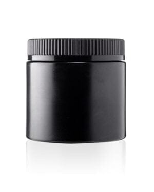 Black Child Resistant Jar