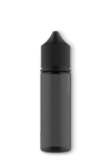 10ml-120ml Unicorn PET Vape Black Bottles with Black CRC & Tamper Evident Cap