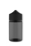 10ml-120ml Unicorn PET Vape Clear Bottles with Black CRC & Tamper Evident Cap