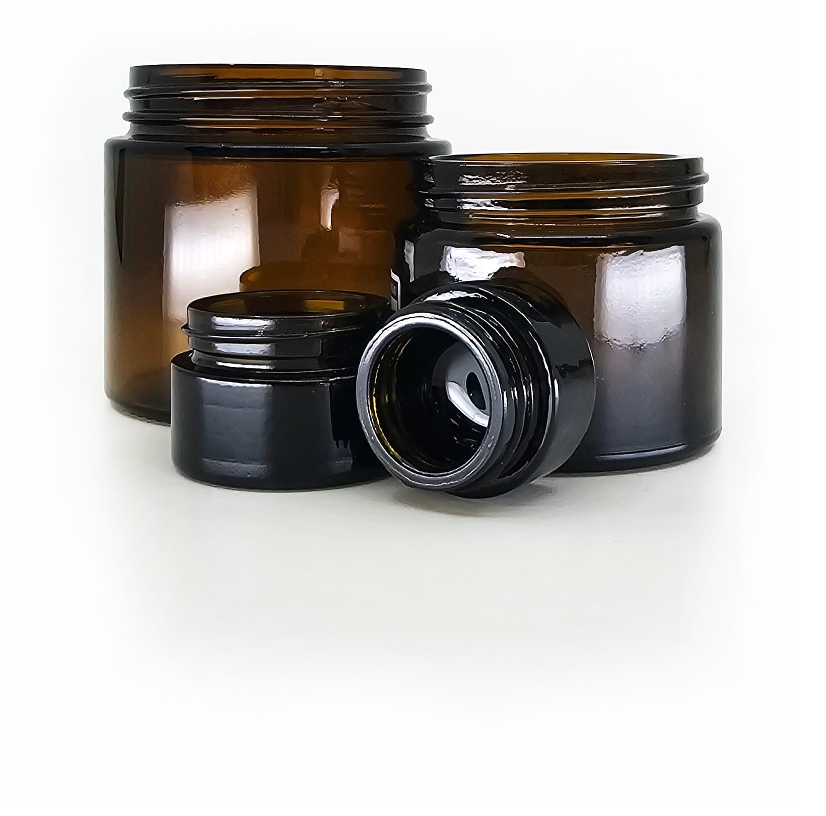 5ml-500ml Amber Balm Jars