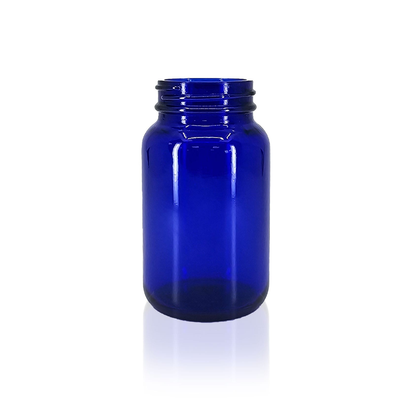 150ml Blue and Green Pharma Jars