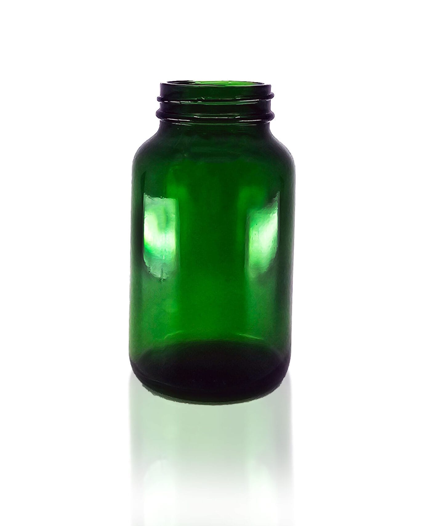 150ml-500ml Blue and Green Pharma Jars