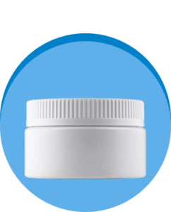 125ml White Origin Jar